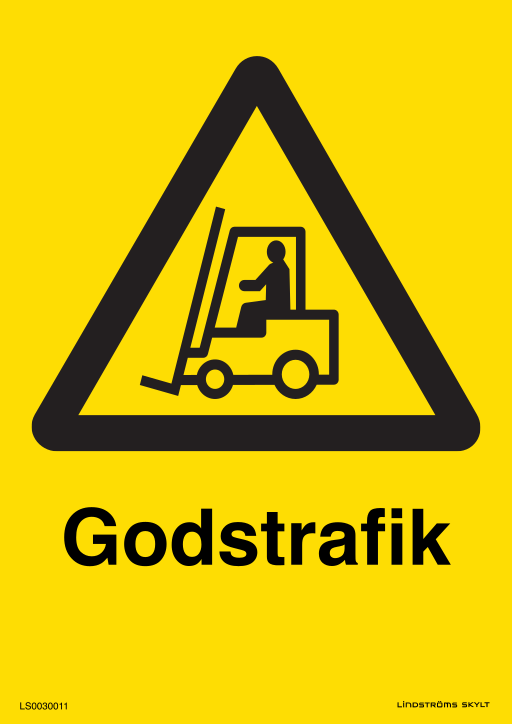 Skylten Godstrafik