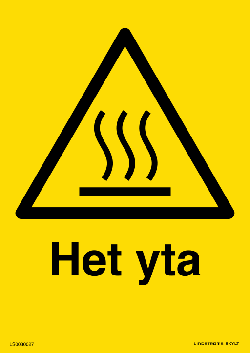 Skylten Het yta