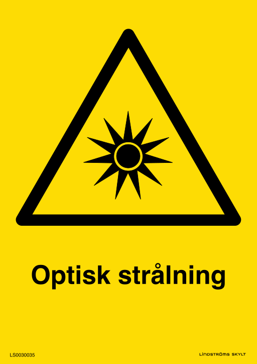 Skylten Optisk strålning