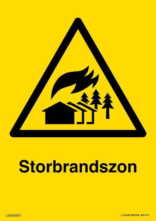 Skylten Storbrandszon