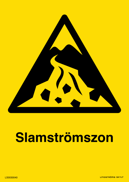 Skylten Slamströmszon