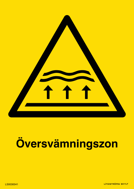 Skylten Översvämningszon
