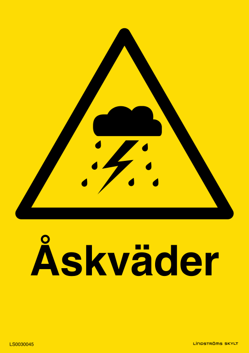 Skylten Åskväder