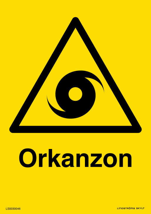 Skylten Orkanzon
