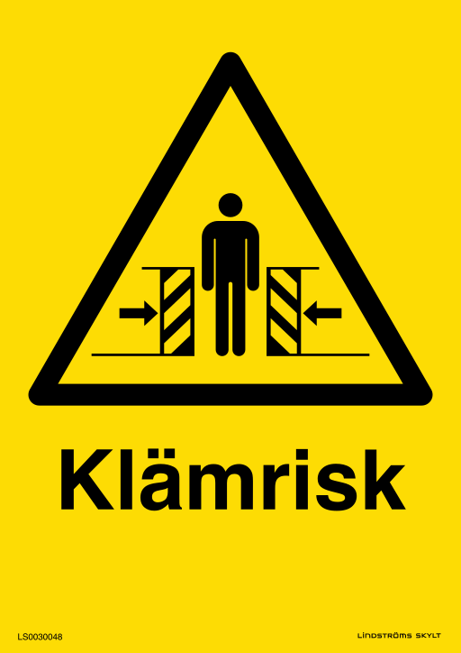 Skylten Klämrisk