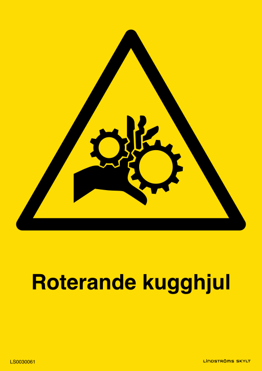 Skylten Roterande kugghjul