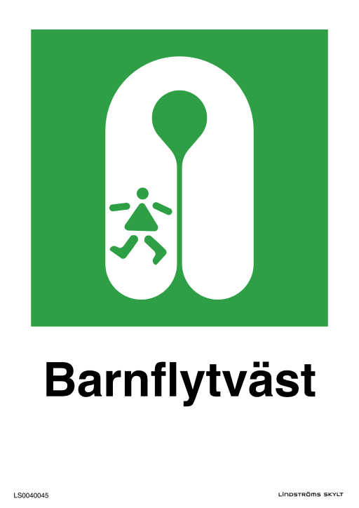 Skylten Barnflytväst