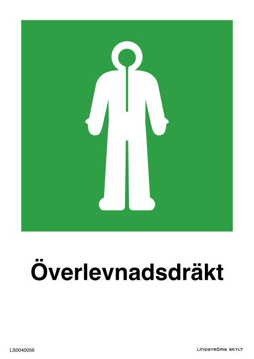 Skylten Överlevnadsdräkt