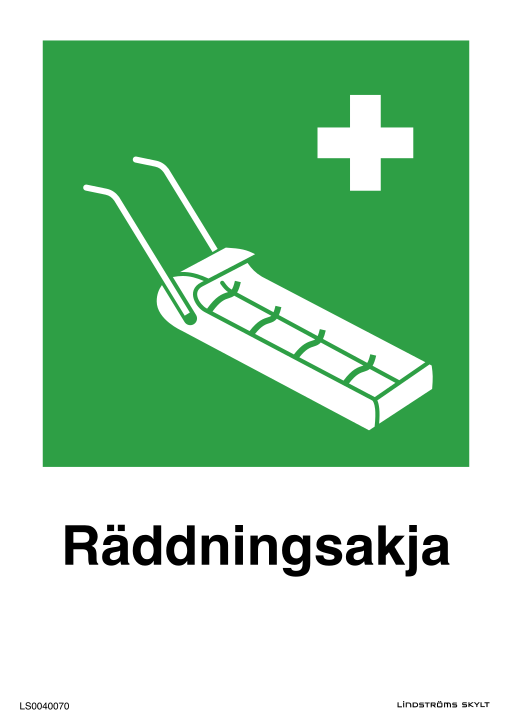 Skylten Räddningsakja