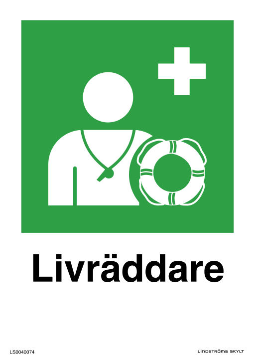 Skylten Livräddare