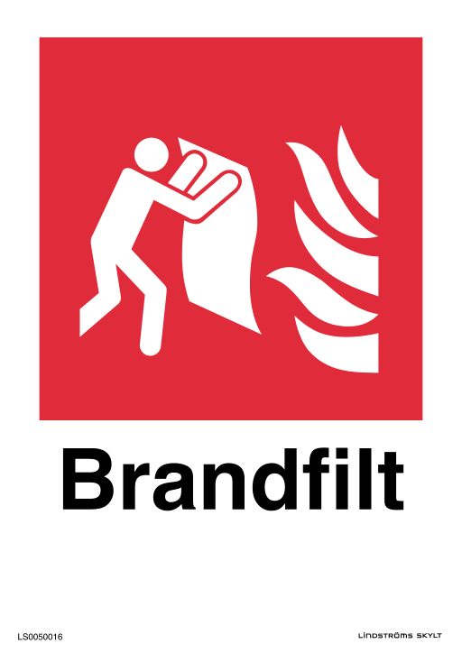 Skylten Brandfilt
