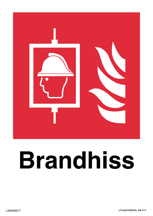 Skylten Brandhiss