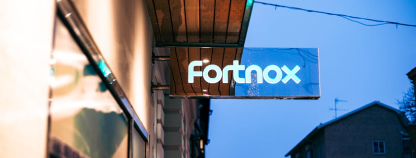 Fortnox skyltar i linköping