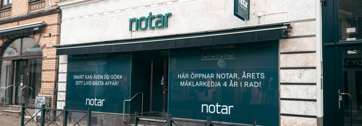 Notar mäklarkontor i Lund