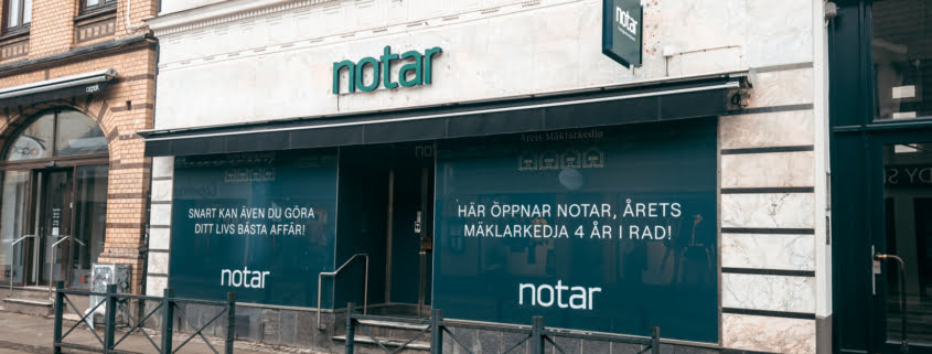 Notar mäklarkontor i Lund